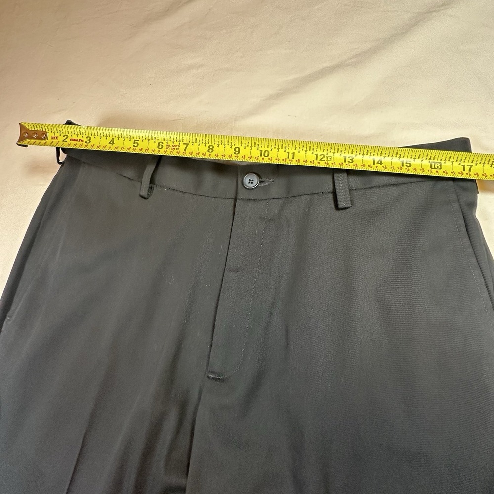 Haggar Men Premium Classic Straight Black Dress Pants Size‎ 34x32 Business Work - Picture 6 of 8